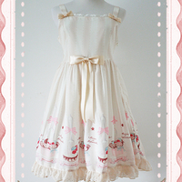 Macaron et Mademoiselle Creamy Cake Lolita JSK Dress Free Ship SP141100 - Thumbnail 4