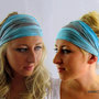 Yoga HeadBand Tie Dye Cotton Stretchy Jersey Wide Headband Wide Head Wrap Women's Turban Headband-1