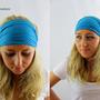 Yoga Headband Wide Jersey Headband Gray Head Wrap Women's Turban Headband or Choose Color-3
