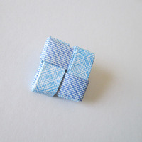 Blue Security Envelope Brooch - Thumbnail 2