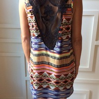 Aztec Shift Dress - Thumbnail 3