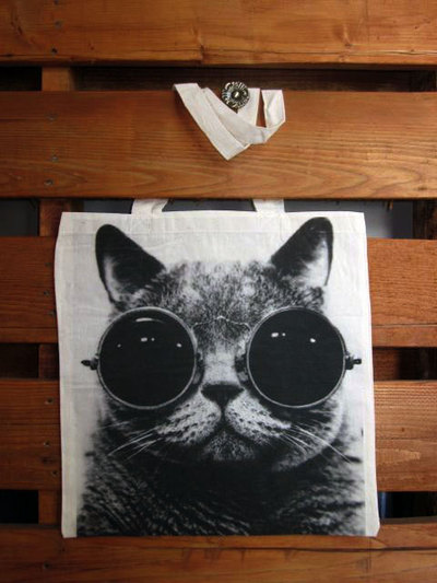 Cool Cat Tote Bag