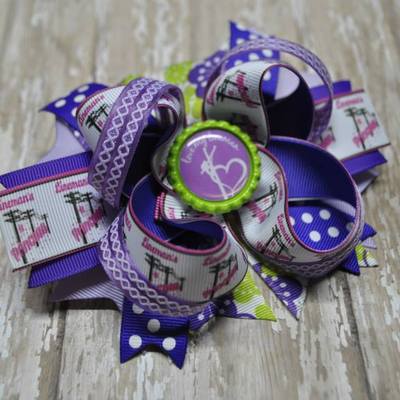 "lineman's princess" meri custom order with headband