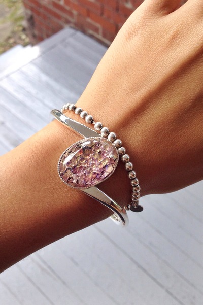 Amethyst Opal Bracelet