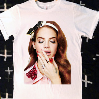 Lana del rey t-shirt and tank top. men's and women's.