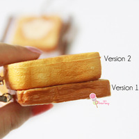 Rilakkuma Toast Squishy Version 2 (thicker) - Thumbnail 1