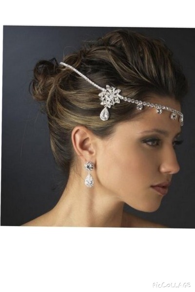 Rhinestone headpiece