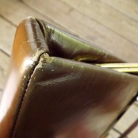 Mod Copper Purse, Womens Vintage Small Brown Clutch, Designer Bag, Retro Handbag - Thumbnail 3