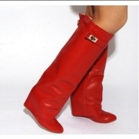 "Locket" Wedge Boot - Thumbnail 1