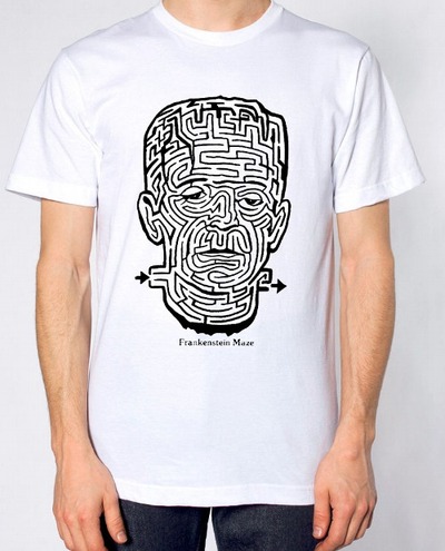 Frankenstein Maze T-Shirt.