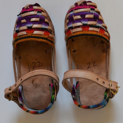 Infant/toddler huaraches (sandals) size 22/us 6