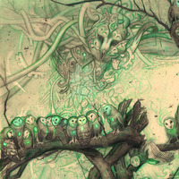 Owl Forest (Framed) - Thumbnail 2