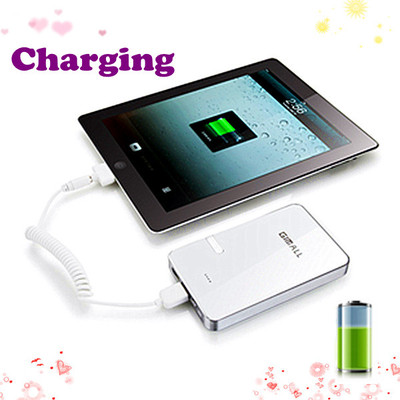 Mobile power bank for iphone / ipad / ipod / cell phone / tablet computer 8000mah