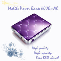 Mobile Power Bank for iPhone / iPod / iPad / cell phone 6000mAh - Thumbnail 2