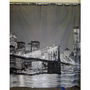 NEW YORK Bridge Scenery Cool Design Bathroom Use 1.8 x 1.8 m SHOWER CURTAIN  - Thumbnail 3