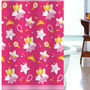 PRINCESS PINK Design 180 x 180 cm POLYESTER Bathroom Use SHOWER CURTAIN SET - Thumbnail 3