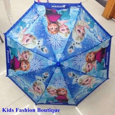 Frozen gorgeous pink or blue kids umbrella