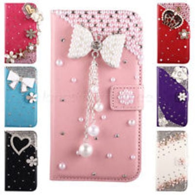 Samsung galaxy s5 wallet flip leather hard case cover