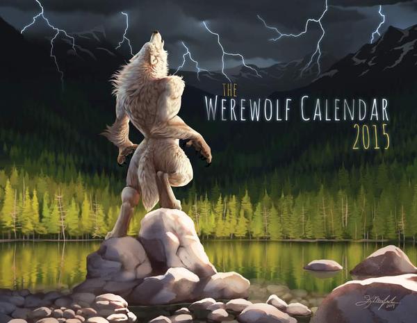 2015 Werewolf Calendar 