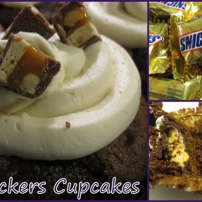 Nestle snickers cupcakes
