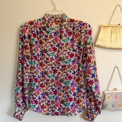 Digital flowers print