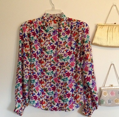 digital flowers print