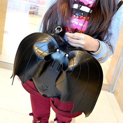 Devil angel wings bat bag shoulder bag backpack - Thumbnail 5