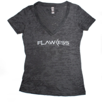 Burnout Low " V " Neck  - Thumbnail 1