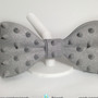 Spiked 3D printed Studded Bow Tie -2
