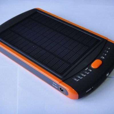 Solar mobile power bank for laptop / iphone / ipad / cell phone 23000mah