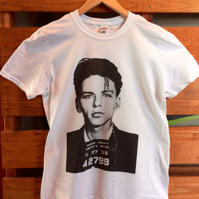 Frank sinatra mugshot t-shirt or tank top