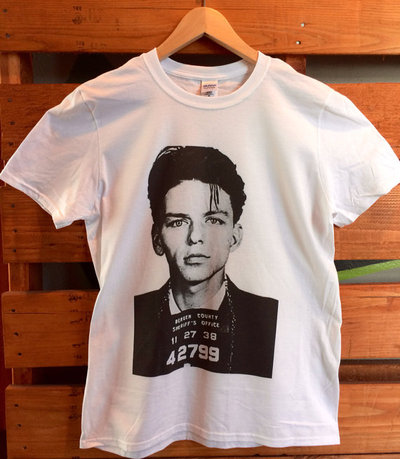 Frank Sinatra Mugshot T-Shirt or Tank Top