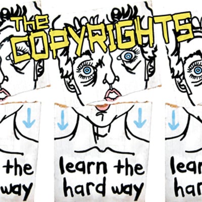 The copyrights "learn the hard way" lp  cccp 119-1 - Thumbnail 5