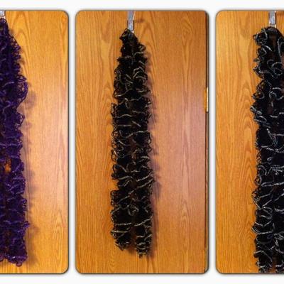 Sashay knitted scarf