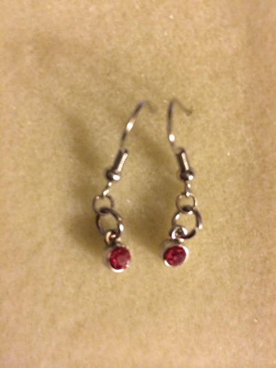 Girls Birthstone Earring 