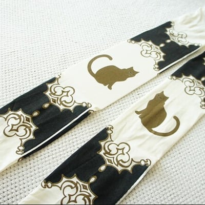 Cat pantyhose high socks 