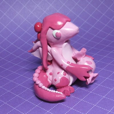 Pink candy dragon