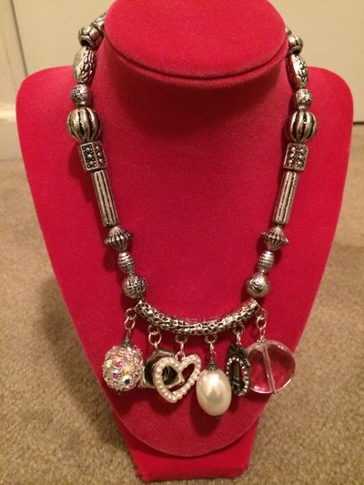 Silver Bead Necklace
