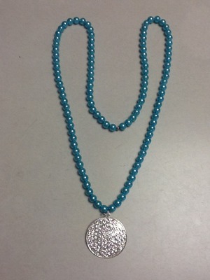 Turquoise Pearl Necklace 