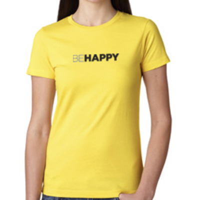 Dpi "be happy" inspire tee- ladies