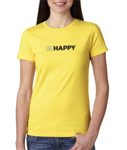 Dpi "be happy" inspire tee- ladies