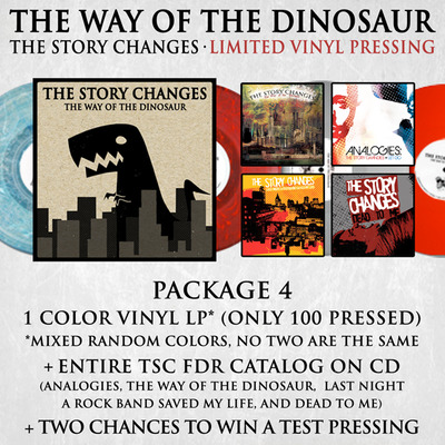 The Story Changes-The Way of the Dinosaur Vinyl (RANDOM COLOR) W/Complete TSC FDR Catalog