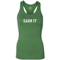 "Earn It" Reflection Tank