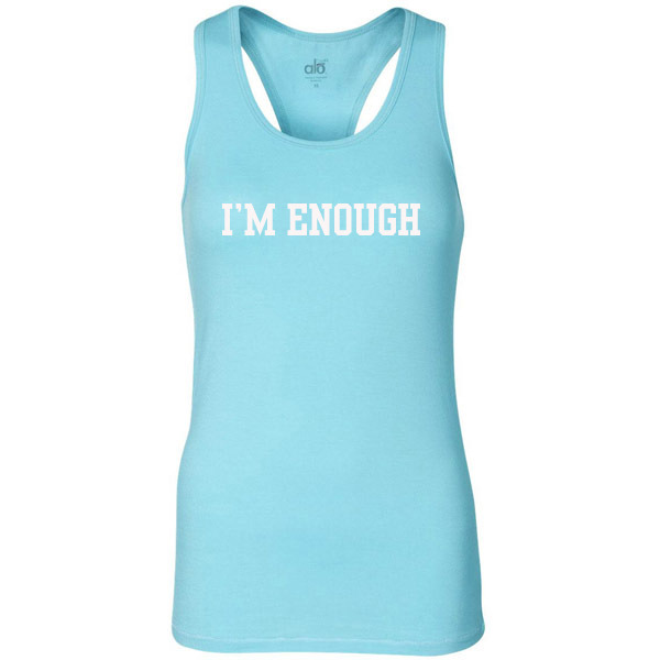 "I'm Enough" Reflection Tank