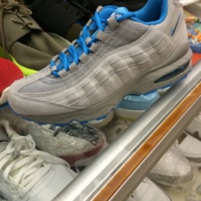 Big kids air max 95 gs suede/nubuck