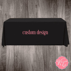 Custom DESIGN: 6' FITTED Tablecloth