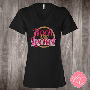 Rock The Locket Vneck - Thumbnail 1