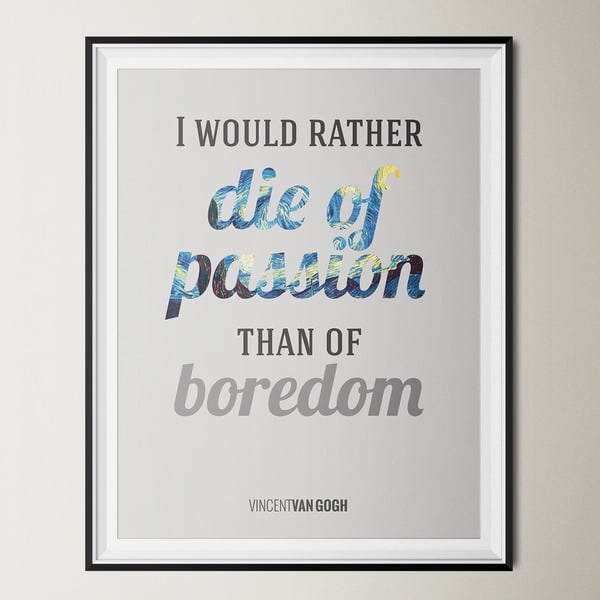 Passion 12x16 Poster