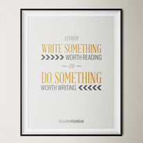 Do Something 12x16 Poster