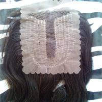 12" Brazilian Remy Loose Wavy / Body Wave Lace Top Closure  - Thumbnail 2
